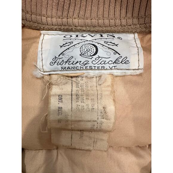 Orvis Fishing Tackle Vintage Puffer Insulated Outdoorsman Hunting Jacket & Pants - Picture 13 of 16